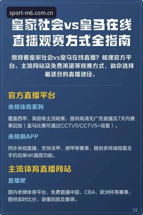 2025M6体育官方入口 皇马选举风波深度解析:从新闻事件到M6体育平台观赛指南